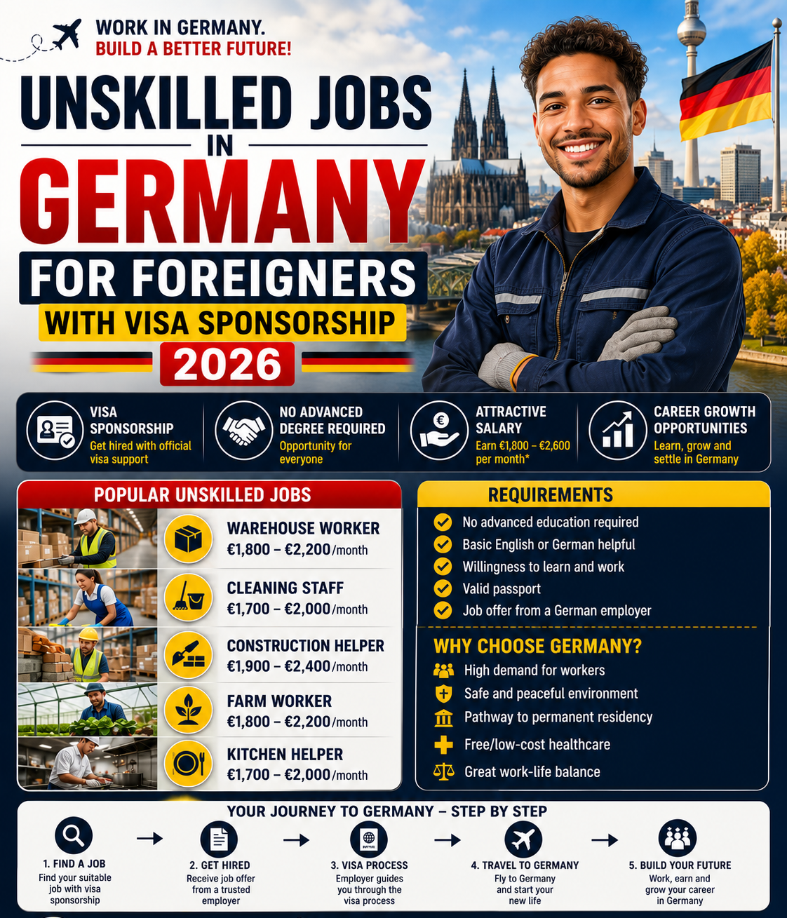 Unskilled Jobs in Germany