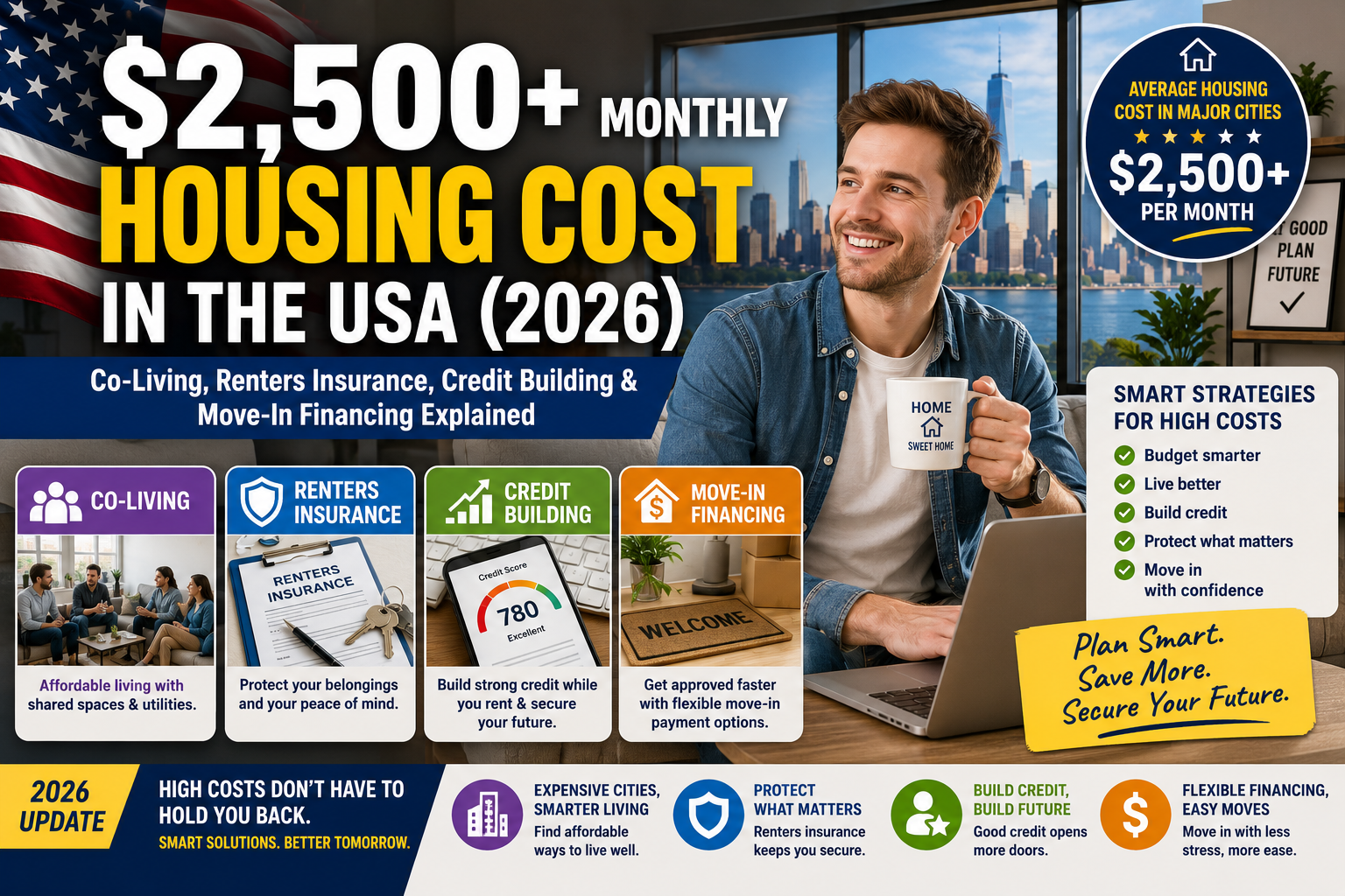 Monthly Housing Cost in the USA