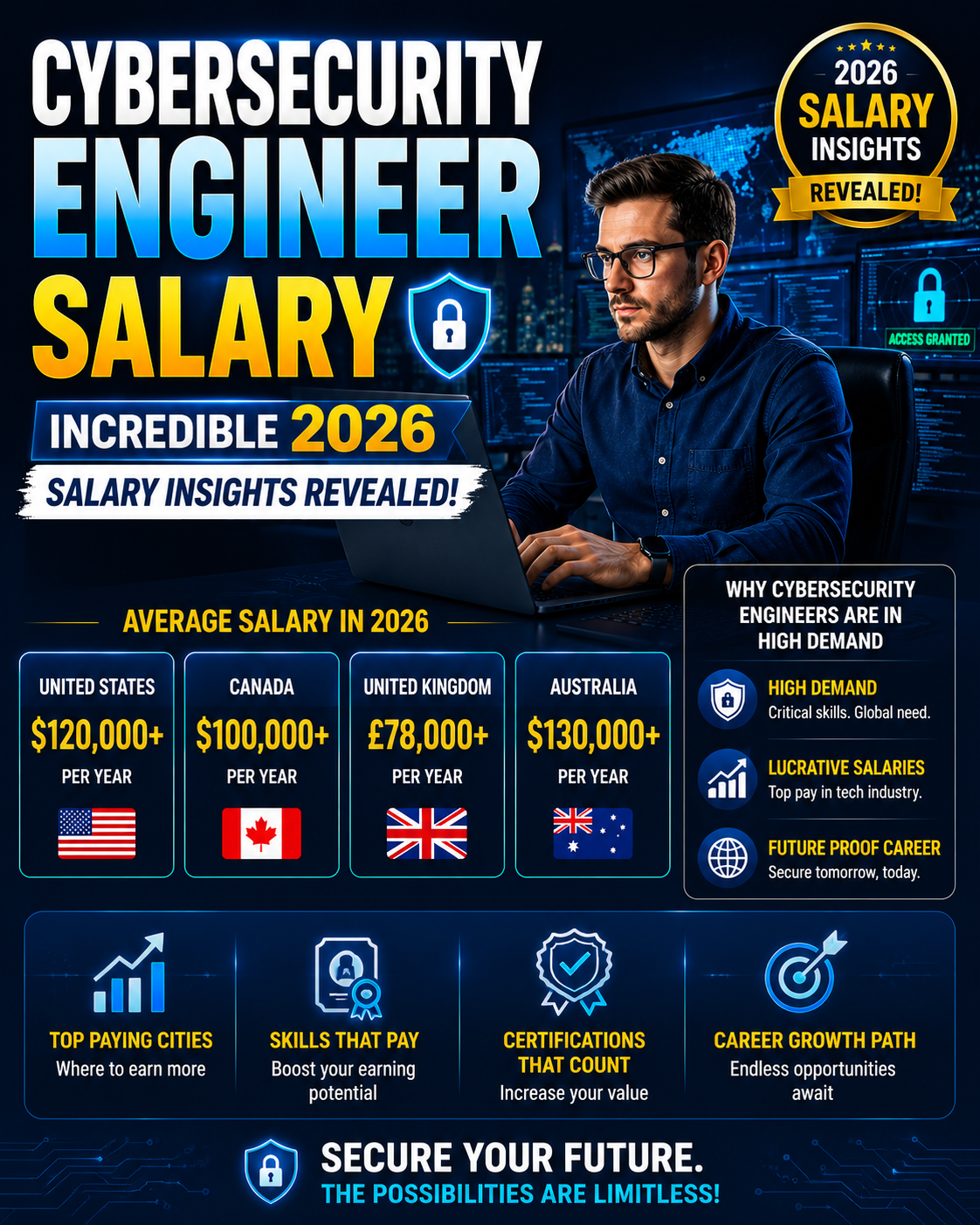 Cybersecurity Engineer Salary
